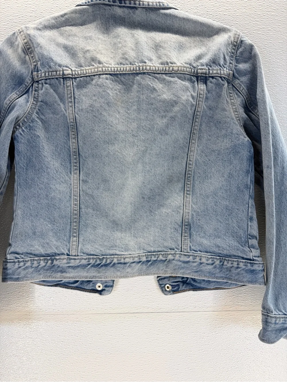 GAP Kids Girls‎ Denim Jacket XL 12-13 Light Wash Jean Trucker Coat